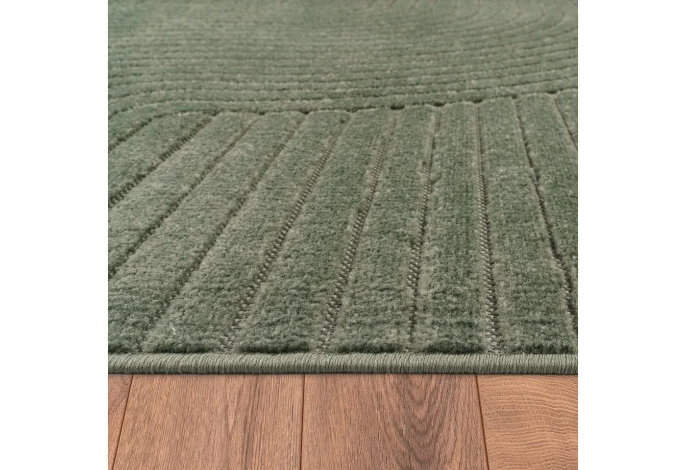 TT Home Teppich Diele Rund - In & Outdoor - Polypropylen - Skandi Ethno - Bild 3