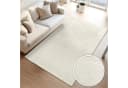 TT Home Teppich Kurzflor Beige Skandinavisch Bild 2