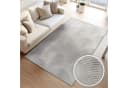 TT Home Teppich Kurzflor Anthrazit Skandinavisch Unifarben Bild 2