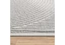 TT Home Teppich Kurzflor Anthrazit Skandinavisch Unifarben Bild 3
