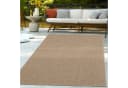TT Home Teppich Rechteckig Beige Polypropylen Jute Bild 1