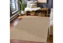 TT Home Teppich Rechteckig Beige Polypropylen Jute Bild 2