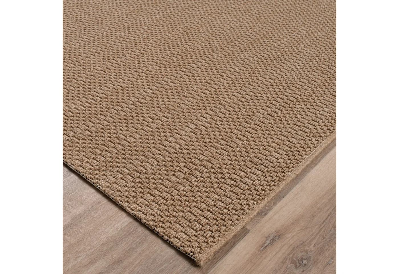 TT Home Teppich Rechteckig Beige Polypropylen Jute - Bild 4