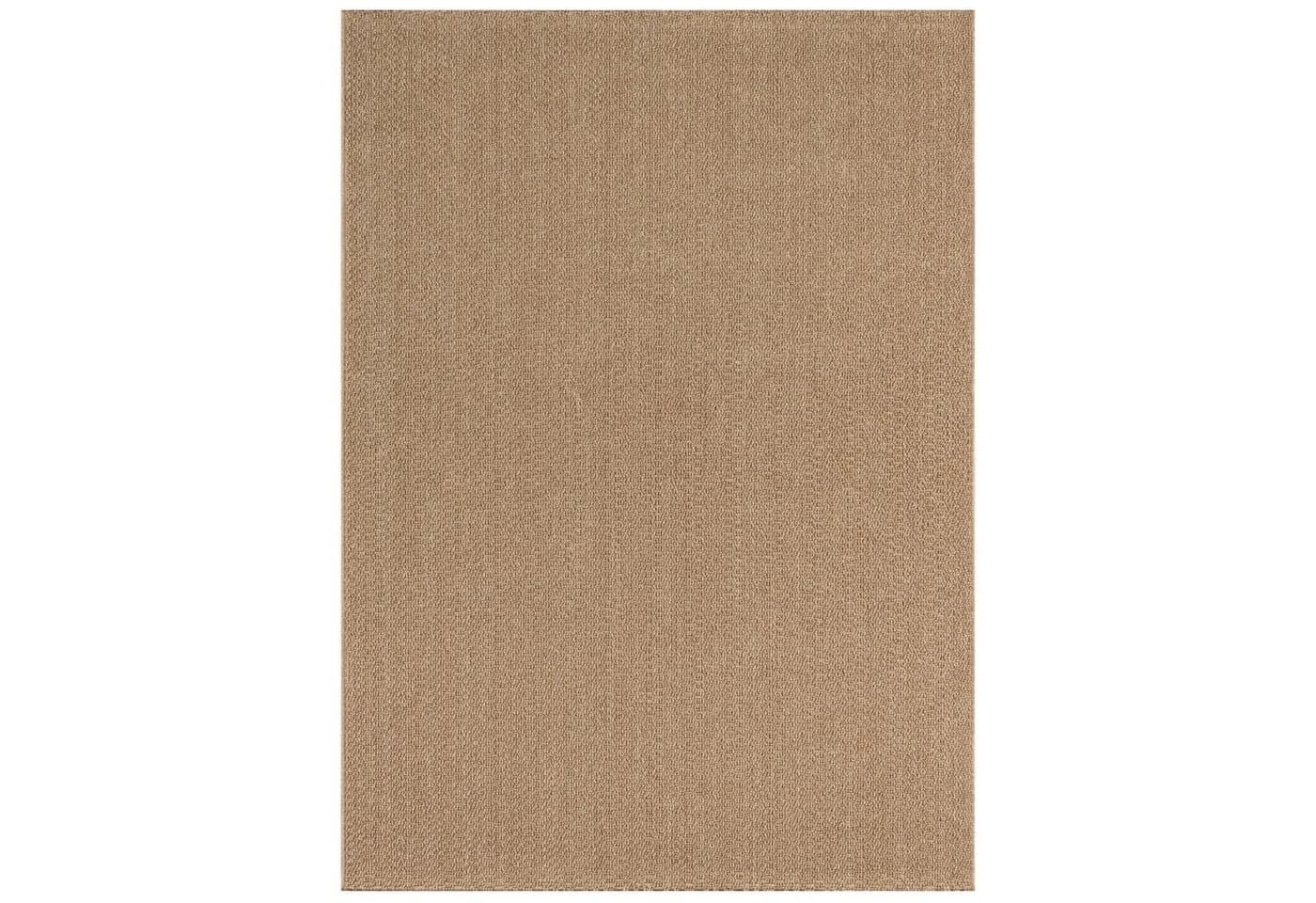 TT Home Teppich Rechteckig Beige Polypropylen Jute - Bild 5