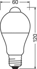 Osram LED-Leuchtmittel 11W Warmweiß E27 Bild 4