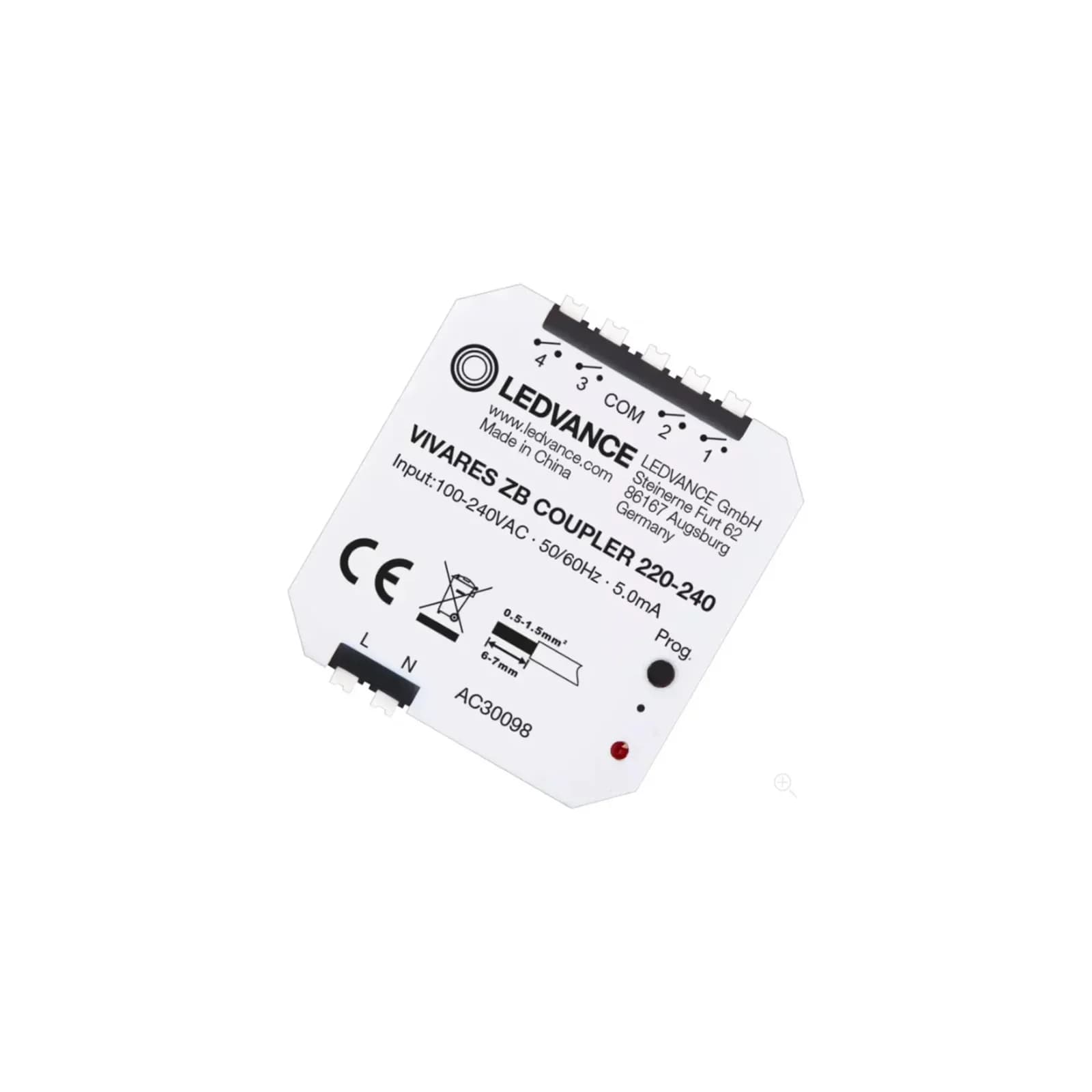 LEDVANCE VIVARES Tasterkoppler ZB COUPLER Zigbee 3.0