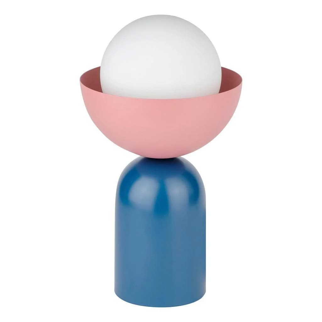 Osram Tischleuchte Decor Bowl Blau/Rosa Metall