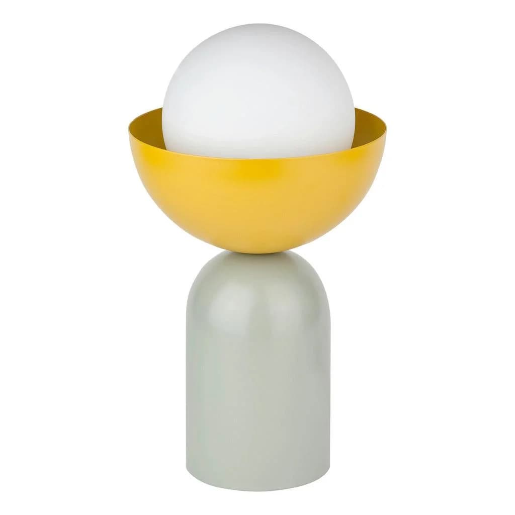 OSRAM Tischleuchte Decor Bowl Grün/Gelb Metall E14