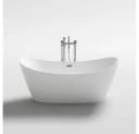 HOME DELUXE Freistehende Badewanne Ovalo Weiß Acryl Bild 5