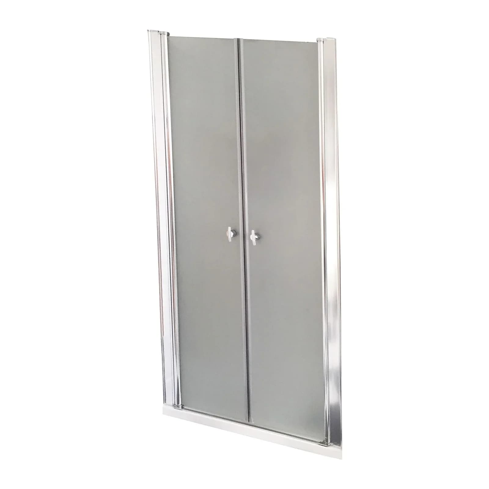 HOME DELUXE Pendeltür LAVEA Milchglas Duschabtrennung