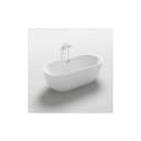 HOME DELUXE Freistehende Badewanne CODO Weiß Gehärtetes Acryl Bild 1