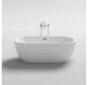 HOME DELUXE Freistehende Badewanne CODO Weiß Gehärtetes Acryl Bild 5