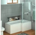 HOME DELUXE Badewanne ELARA mit Duschabtrennung Bild 1
