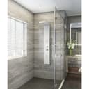 HOME DELUXE Duschpaneel CASCATA Weiß mit Tropenbrause und Thermostat Bild 1