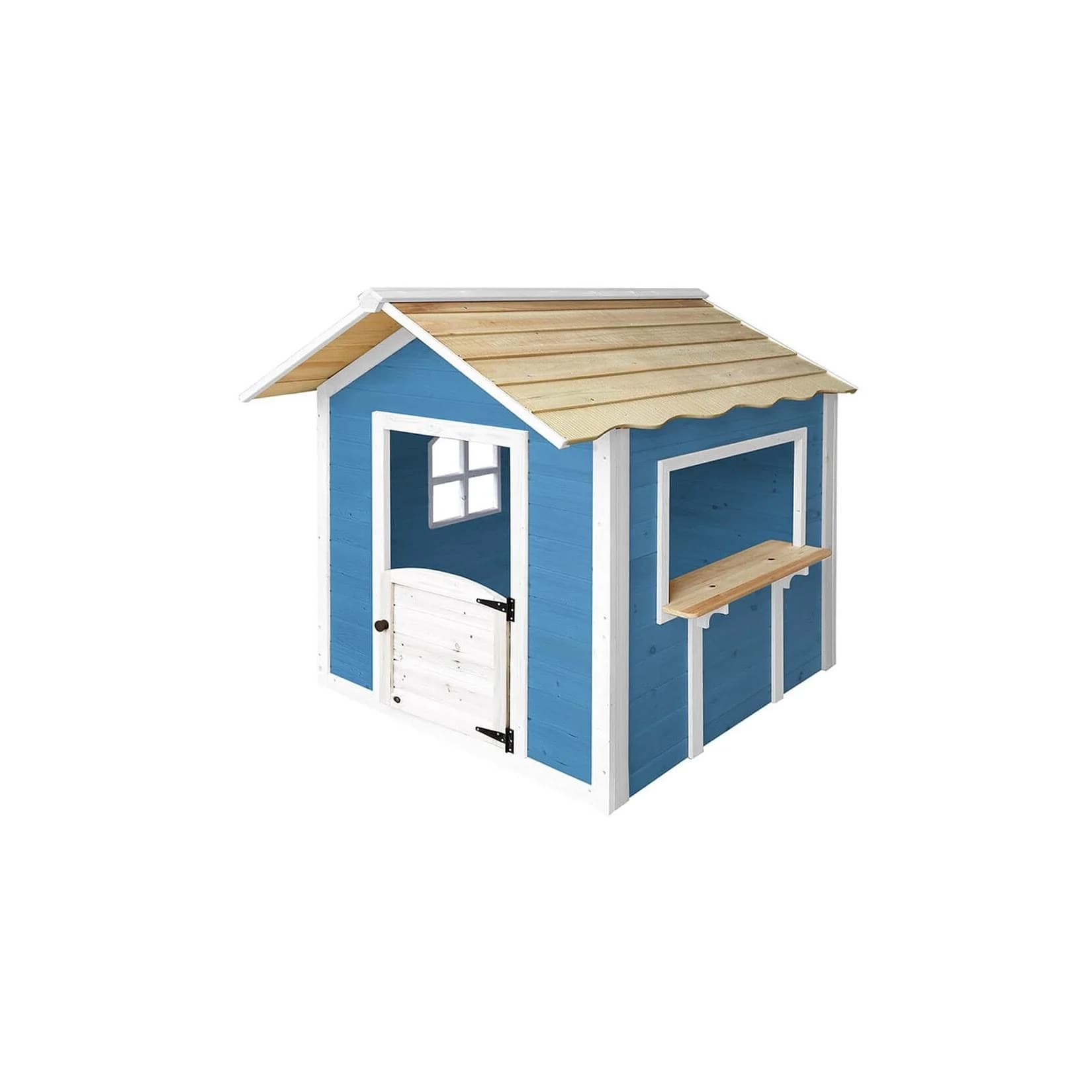 HOME DELUXE Spielhaus DER GROßE PALAST, Kinderspielhaus Gartenspielhaus Blau