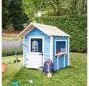 HOME DELUXE Spielhaus DER GROßE PALAST, Kinderspielhaus Gartenspielhaus Blau Bild 2