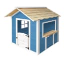 HOME DELUXE Spielhaus DER GROßE PALAST, Kinderspielhaus Gartenspielhaus Blau Bild 3