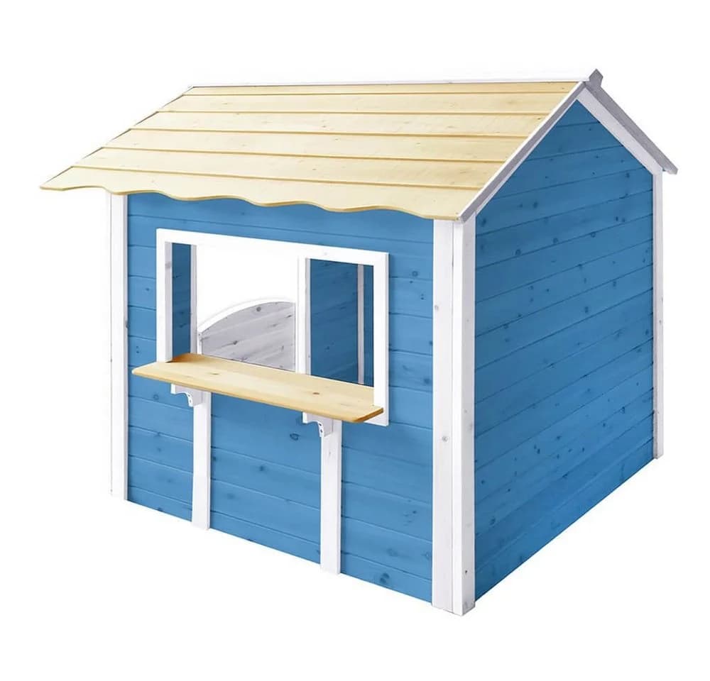 HOME DELUXE Spielhaus DER GROßE PALAST, Kinderspielhaus Gartenspielhaus Blau - Bild 5