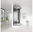 HOME DELUXE Dampfdusche BLACK PEARL mit LED-Beleuchtung und Radio Bild 3