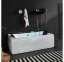 HOME DELUXE Whirlpool-Badewanne LAGUNA PURE 180x90cm Bild 4