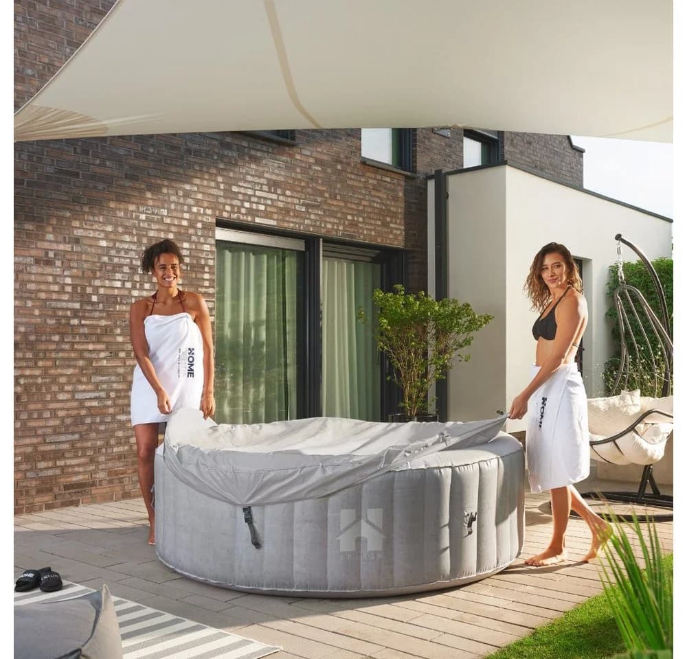 HOME DELUXE Outdoor Whirlpool SPLASH 6 Personen 130 Luftdüsen - Bild 4