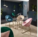 HOME DELUXE Beistelltisch MASEI Ø 50 cm Rund Glastisch Bild 4