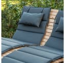HOME DELUXE Wellenholzliege TAIGA Auflage - 8 Segmente Sandwichsystem Bild 4