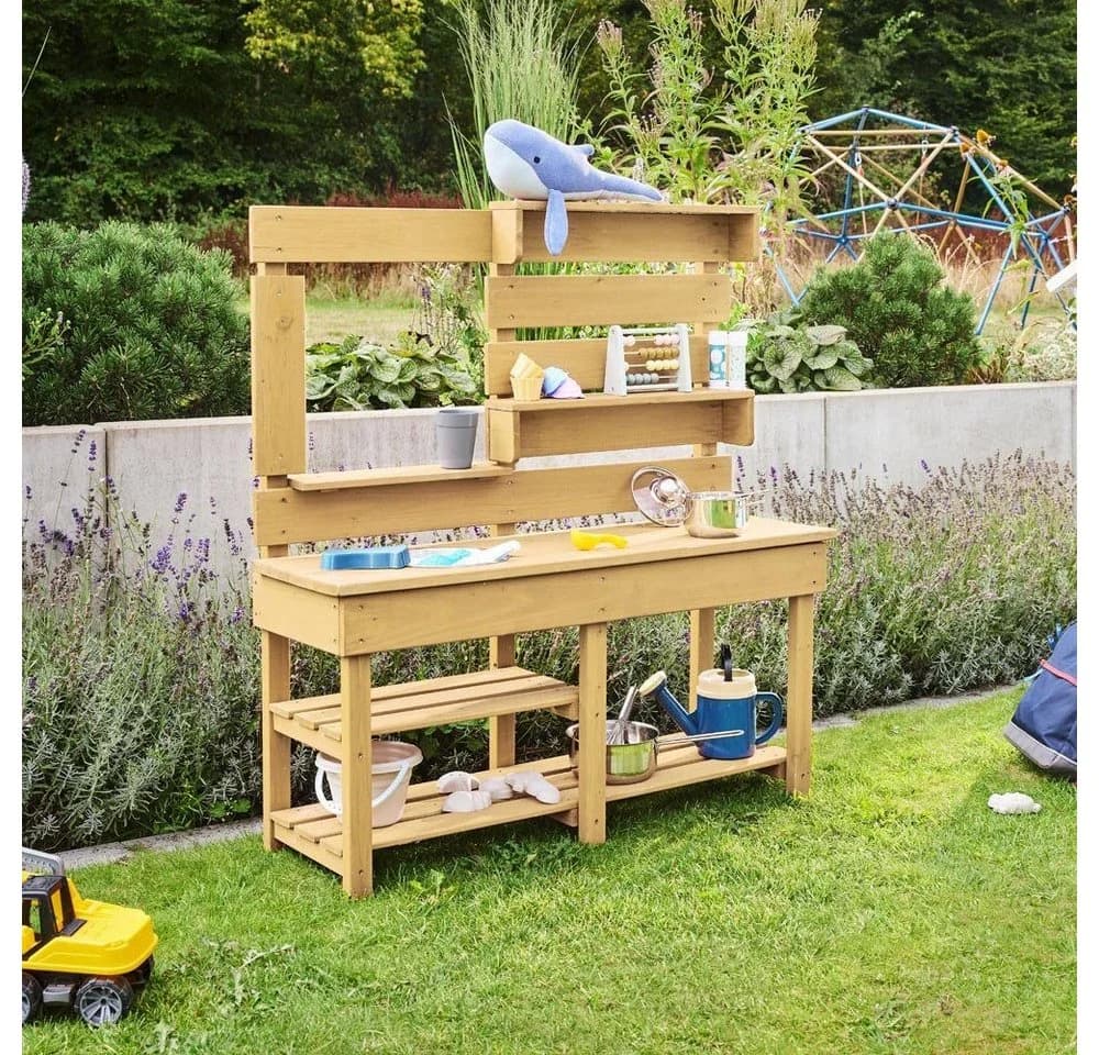 HOME DELUXE Outdoor-Spielküche MANDU Tannenholz - Bild 2
