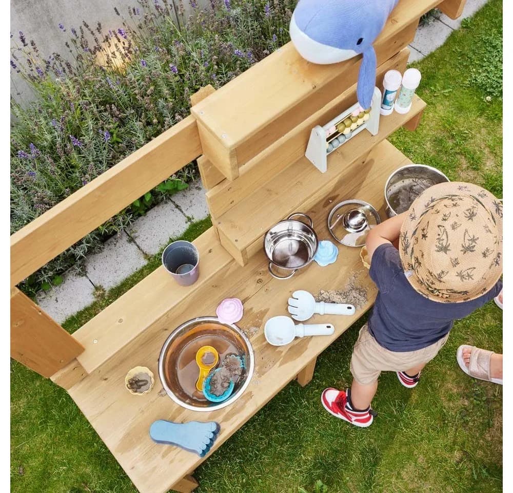HOME DELUXE Outdoor-Spielküche MANDU Tannenholz - Bild 5