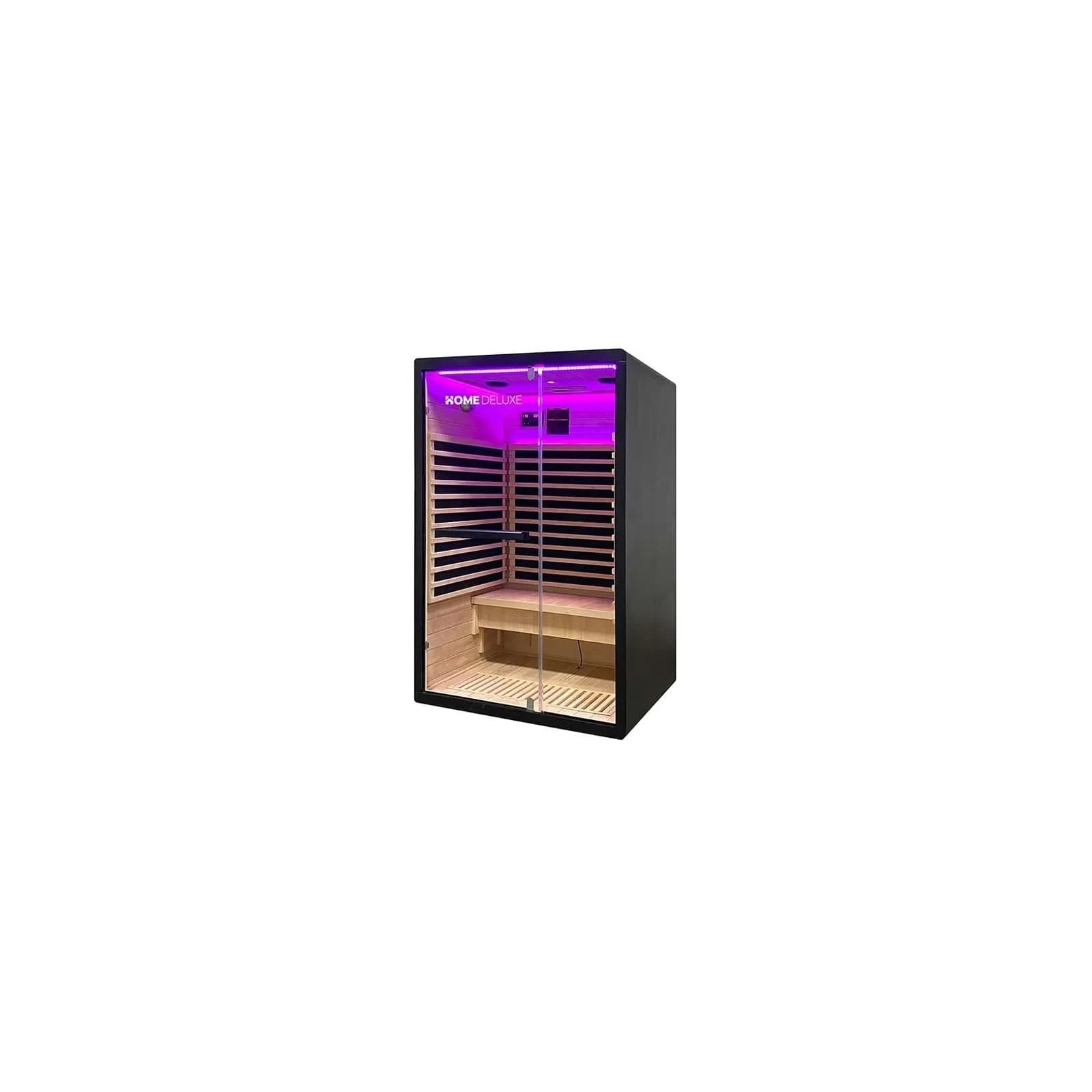 Home Deluxe Infrarotkabine NERO M 190 x 120 cm für 2 Personen