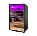 Home Deluxe Infrarotkabine NERO M 190 x 120 cm für 2 Personen Bild 3