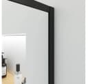 HOME DELUXE Duschwand BAKI Schwarz 6 Raster ESG Glas Bild 5