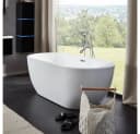 HOME DELUXE Freistehende Badewanne CODO Weiß Acryl Bild 1