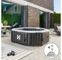 HOME DELUXE Whirlpool DROP Aufblasbar 6 Personen Schwarz Bild 3