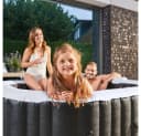 HOME DELUXE Whirlpool DROP Aufblasbar 6 Personen Schwarz Bild 5