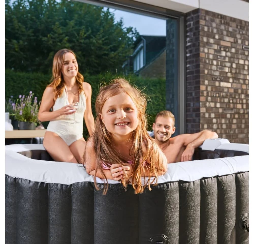 HOME DELUXE Whirlpool DROP Aufblasbar 6 Personen Schwarz - Bild 5