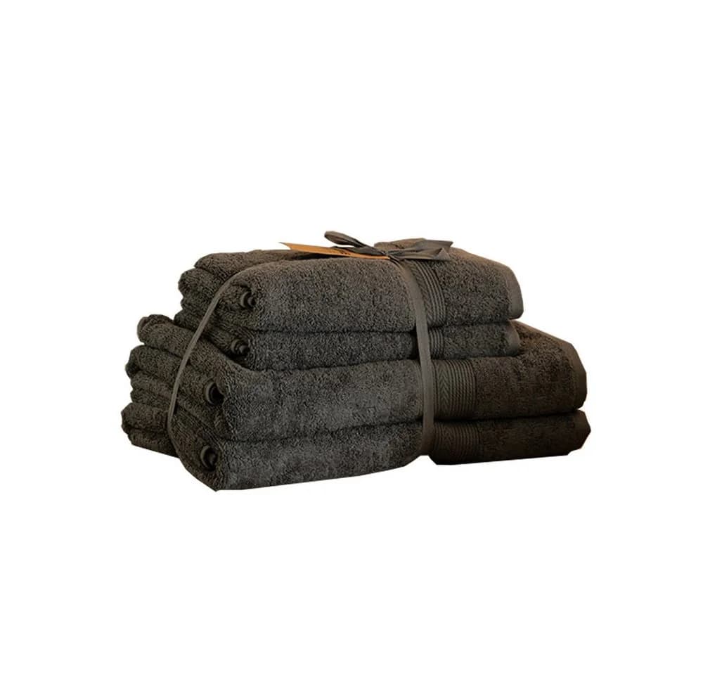 HOME DELUXE Handtuch Set SOFT 4-tlg. 100% Baumwolle Ultraweich - Bild 2