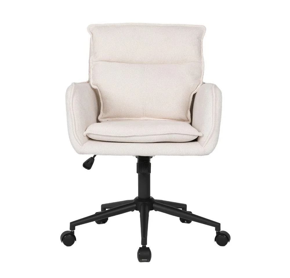HOME DELUXE CORA Bürostuhl Beige Höhenverstellbar Ergonomisch - Bild 3