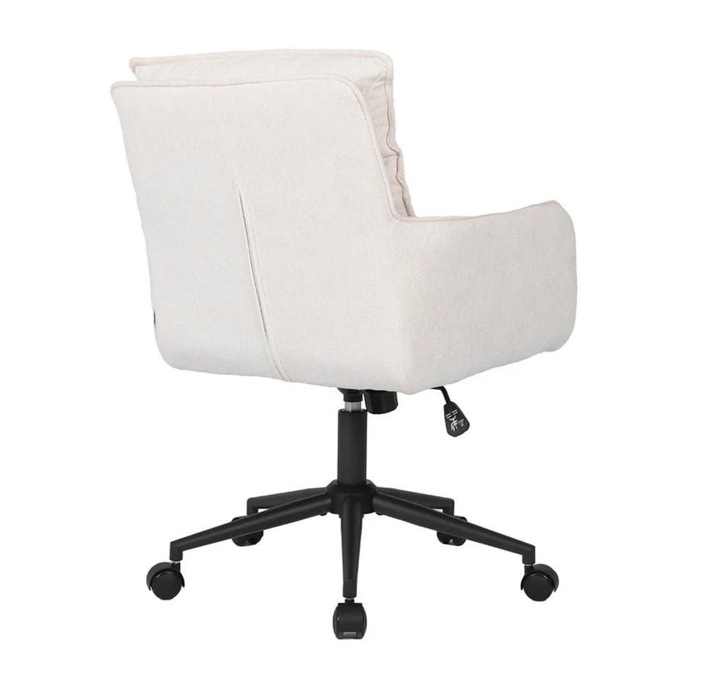 HOME DELUXE CORA Bürostuhl Beige Höhenverstellbar Ergonomisch - Bild 5