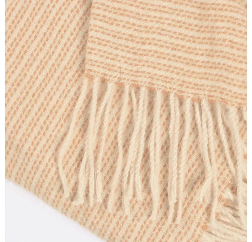 HOME DELUXE Wohndecke MILA Orange 140x200 cm Kuscheldecke - Bild 5