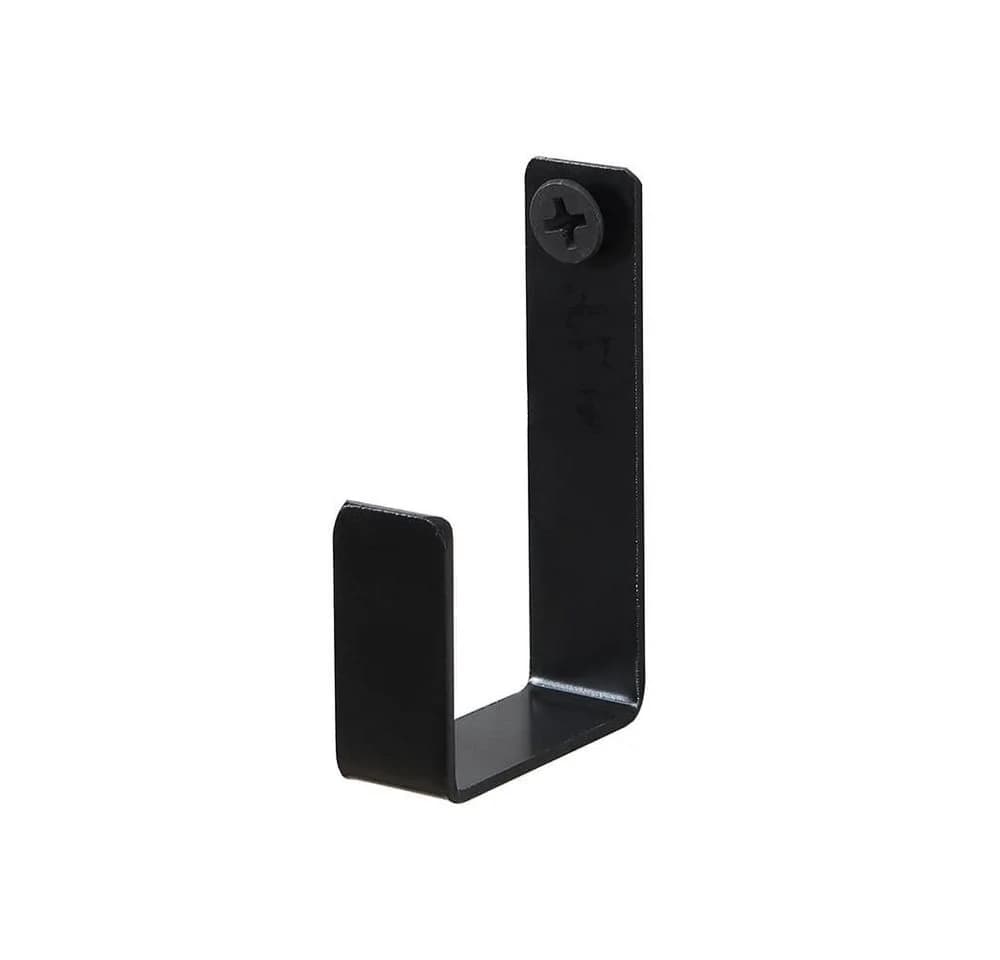 HOME DELUXE Kleiderhaken RASTO 3er-Set Schwarz