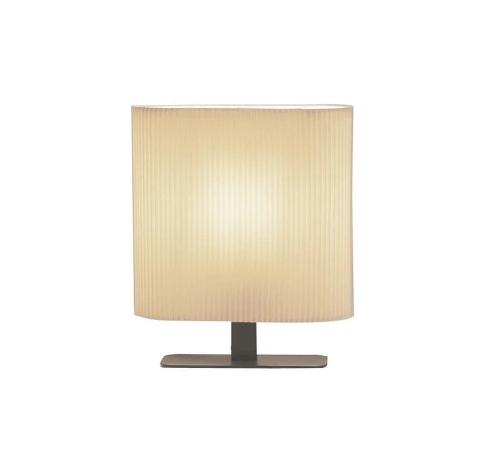 HOME DELUXE Schreibtischlampe SUKO Beige Schwarz Stoffschirm - Bild 2