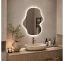 HOME DELUXE LED-Lichtspiegel asymmetrisch LACE Bild 1
