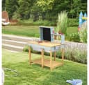 HOME DELUXE Spielwerkbank TOOL Blau Holz Kinderwerkbank Bild 1