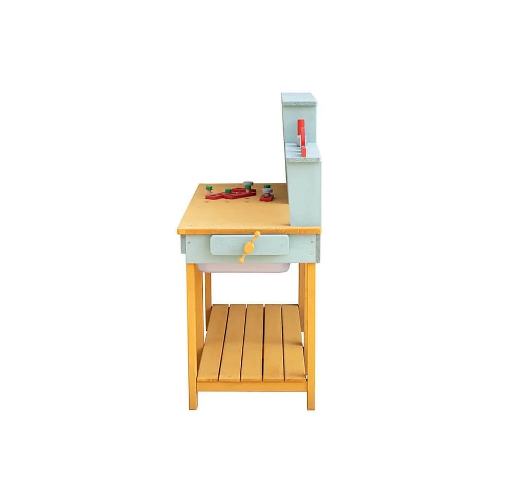 HOME DELUXE Spielwerkbank TOOL Blau Holz Kinderwerkbank - Bild 5