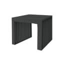 HOME DELUXE Sitzbank LORA Schwarz Massivholz Bild 1