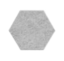 HOME DELUXE Akustikplatte Hexagon selbstklebend SILENT, 10-Stk. Hellgrau Bild 3