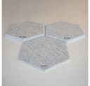 HOME DELUXE Akustikplatte Hexagon selbstklebend SILENT, 10-Stk. Hellgrau Bild 5