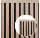HOME DELUXE Abschlussleiste für Akustikpaneel ENDO - 80 cm, MDF, 2-St., passend für Akustikpaneele SONIC Bild 1