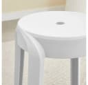 HOME DELUXE Hocker Stapelhocker NIVO (2 St) Esszimmerhocker, Fußhocker, Rund Bild 3